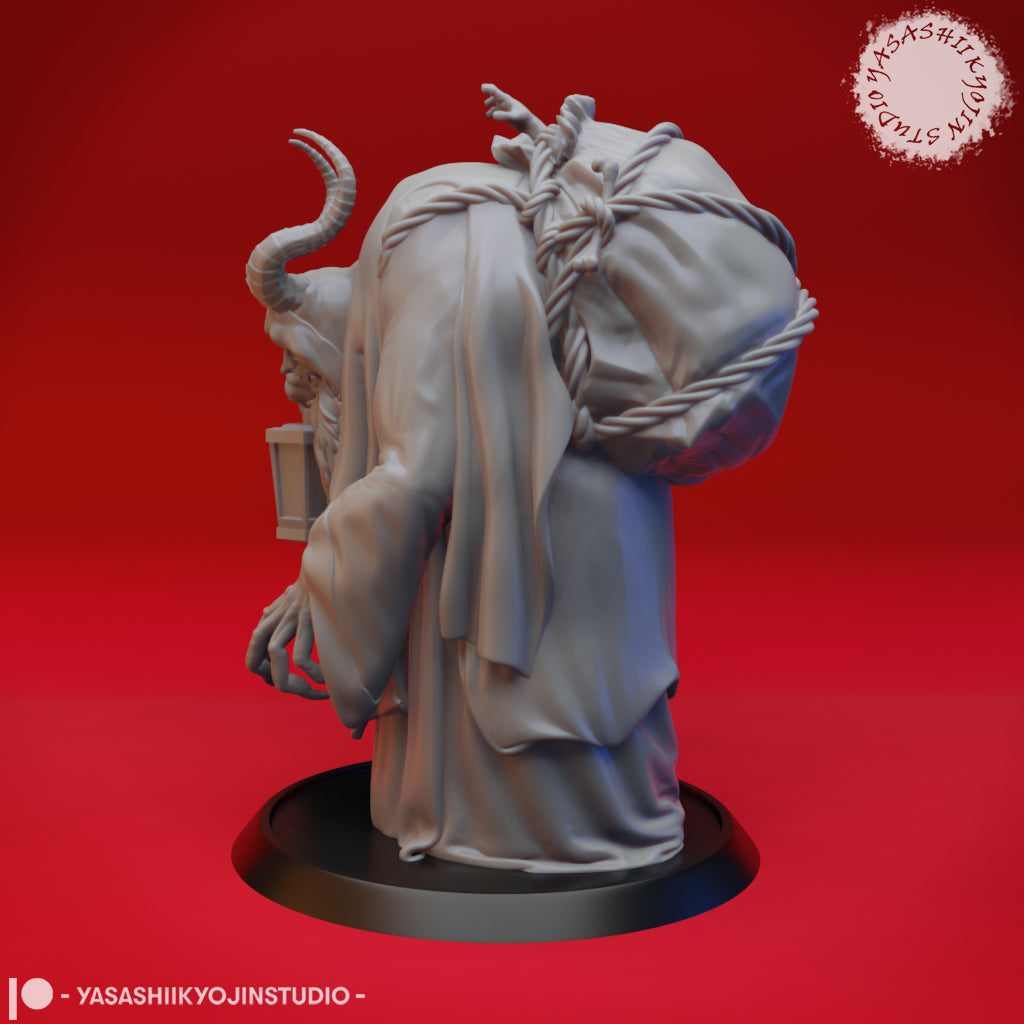 Krampus - 3D Printed Mini for Tabletop Gaming, Dungeons and Dragons, Pathfinder, Kings of War and other RPG's