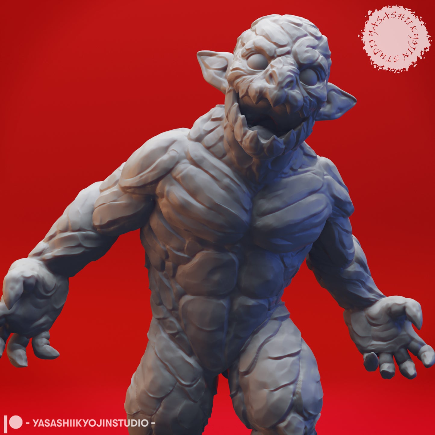 Magmin - 3D Printed Mini for Tabletop Gaming, Dungeons and Dragons, Pathfinder, Kings of War and other RPG's