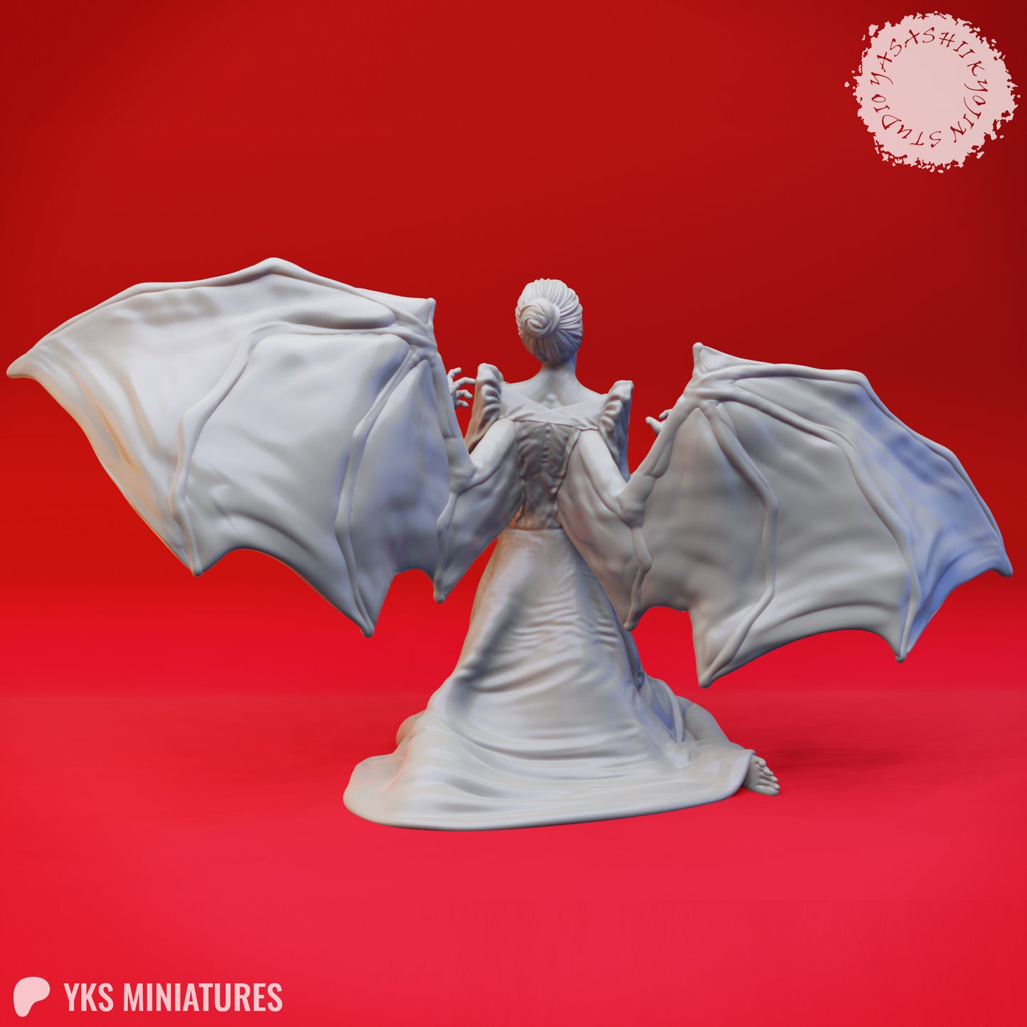 Manananggal - 3D Printed Mini for Tabletop Gaming, Dungeons and Dragons, Pathfinder, Kings of War and other RPG's (Copy)
