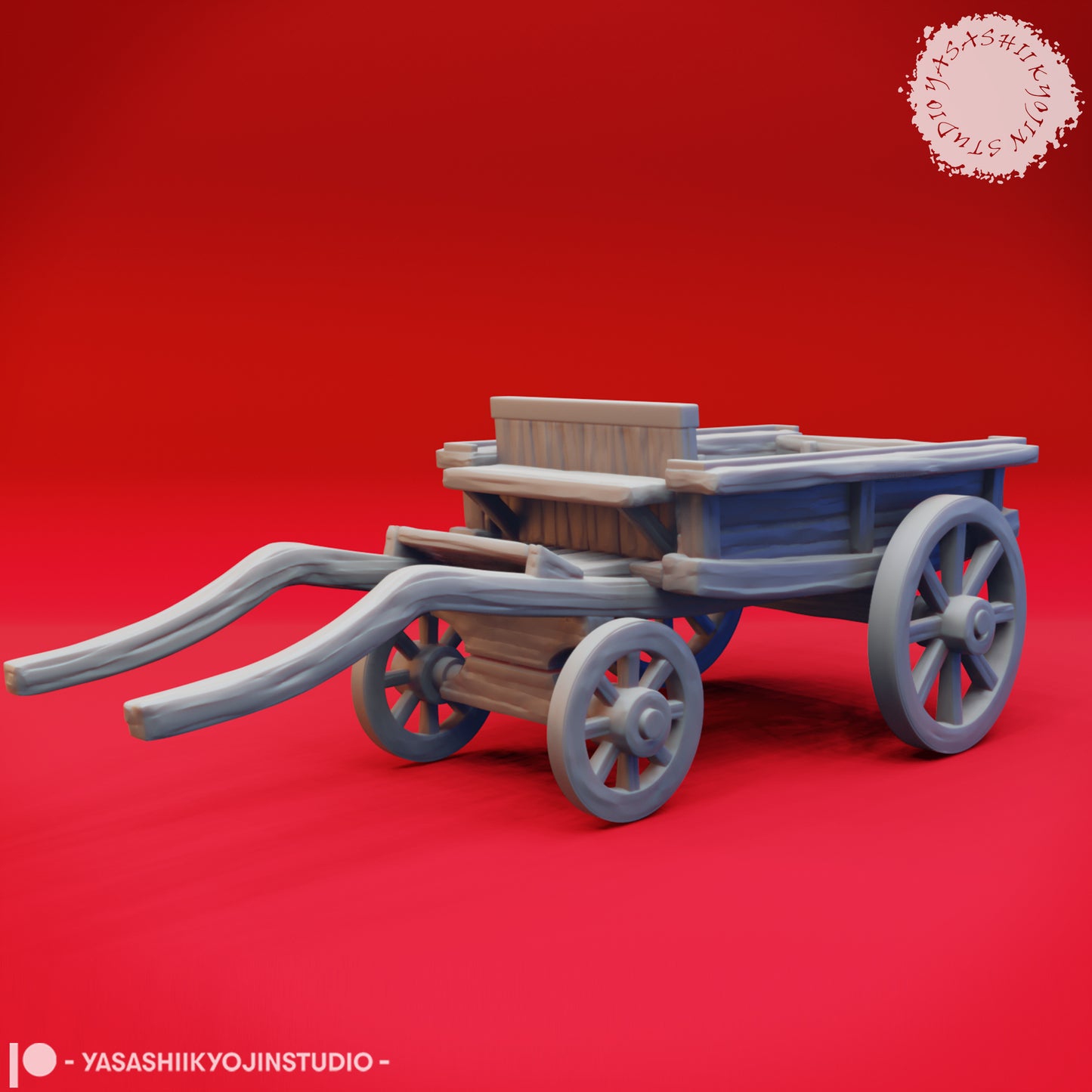 Mimic Wagon - 3D Printed Mini for Tabletop Gaming, Dungeons and Dragons, Pathfinder, Kings of War and other RPG's
