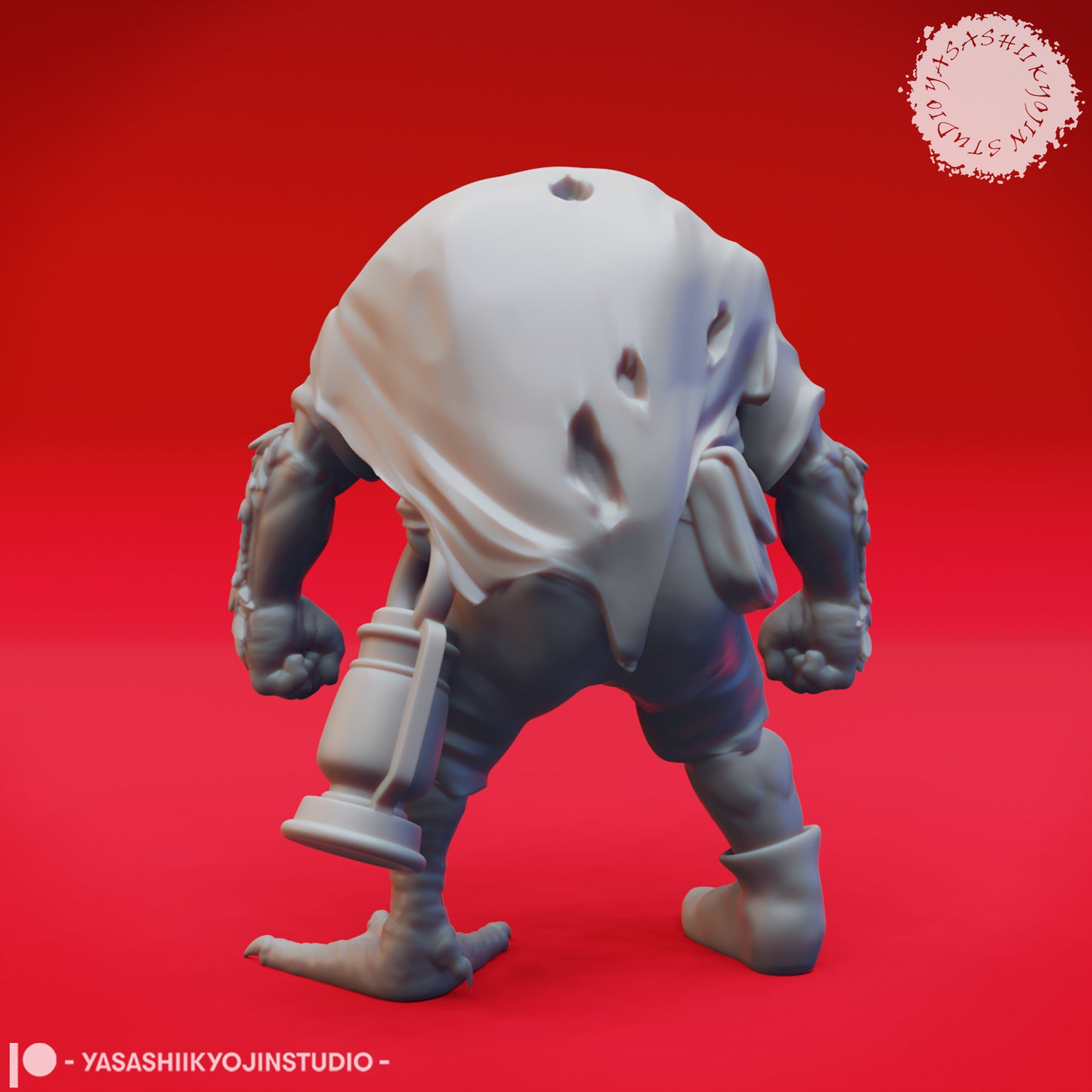 Mongrelfolk - Cyrus - Agro - 3D Printed Mini for Tabletop Gaming, Dungeons and Dragons, Pathfinder, Kings of War and other RPG's