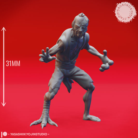 Mongrelfolk - Mishka - Agro - 3D Printed Mini for Tabletop Gaming, Dungeons and Dragons, Pathfinder, Kings of War and other RPG's