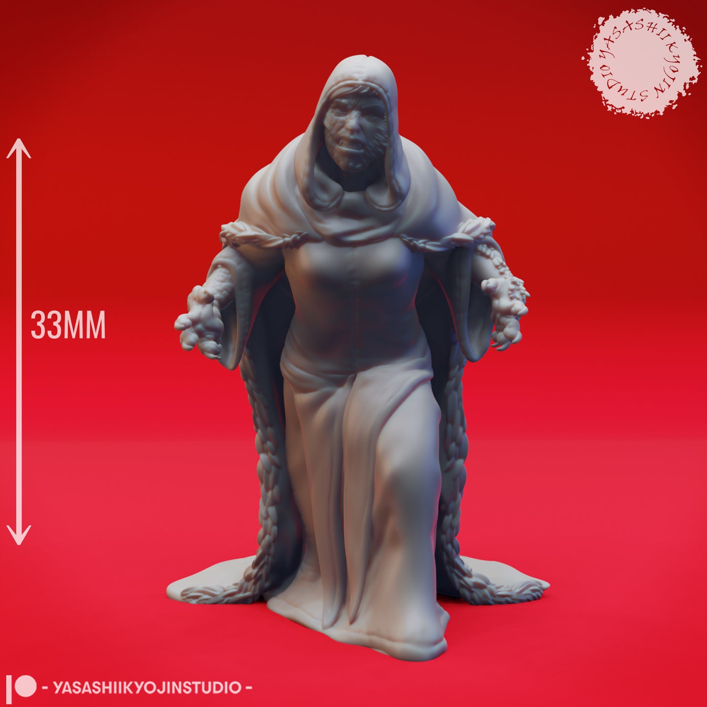 Mongrelfolk - The Belviews - Agro - Bundle - 3D Printed Mini for Tabletop Gaming, Dungeons and Dragons, Pathfinder, Kings of War and other RPG's