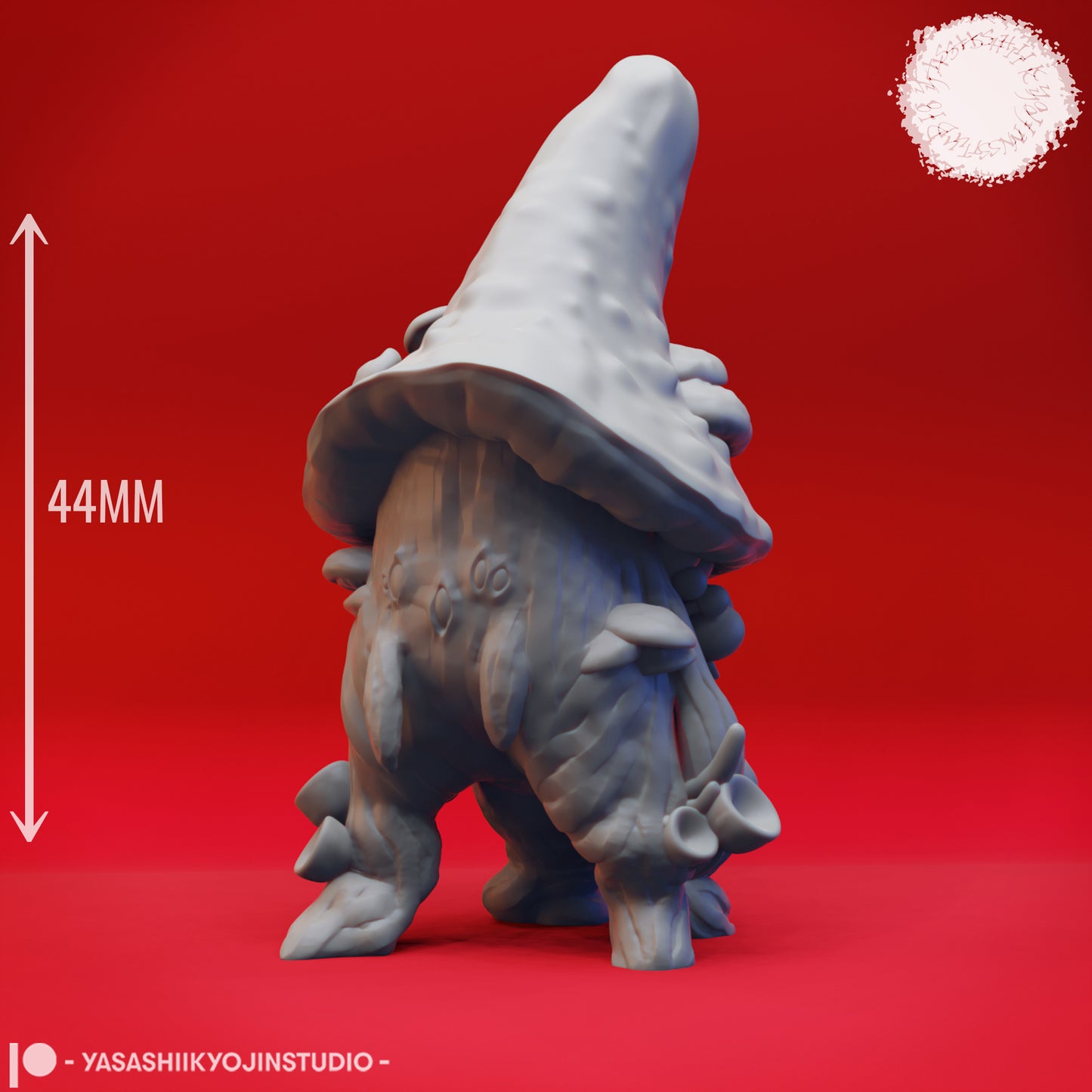 Myconid Sprout- 3D Printed Mini for Tabletop Gaming, Dungeons and Dragons, Pathfinder, Kings of War and other RPG's