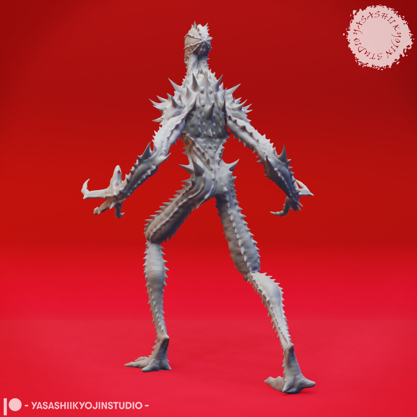 Needle Blight - Screamer - 3D Printed Minis for Tabletop Gaming, Dungeons and Dragons, Pathfinder, Kings of War and other RPG's