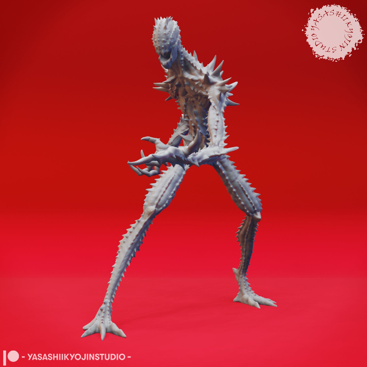 Needle Blight - Alert - 3D Printed Minis for Tabletop Gaming, Dungeons and Dragons, Pathfinder, Kings of War and other RPG's