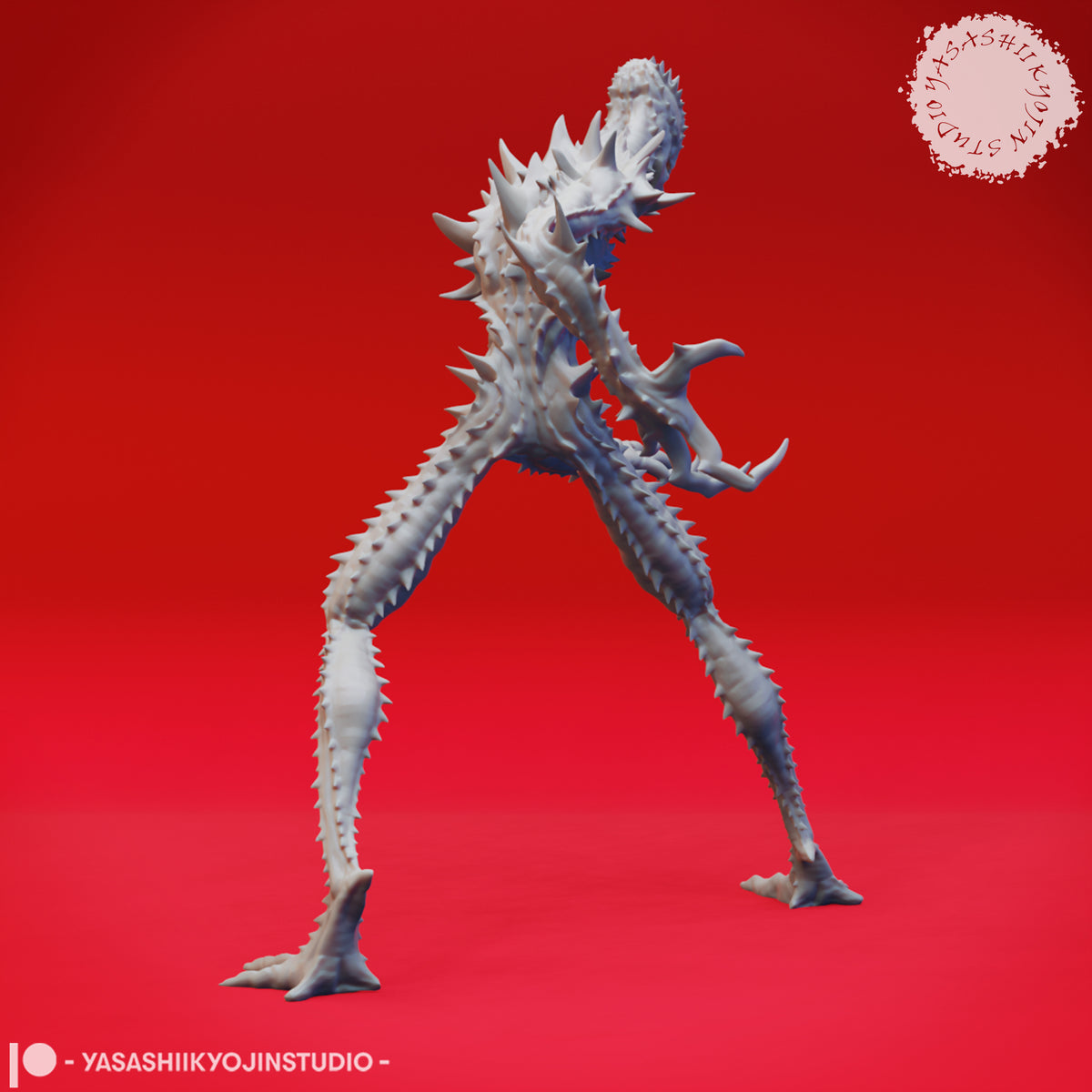 Needle Blight - Alert - 3D Printed Minis for Tabletop Gaming, Dungeons and Dragons, Pathfinder, Kings of War and other RPG's