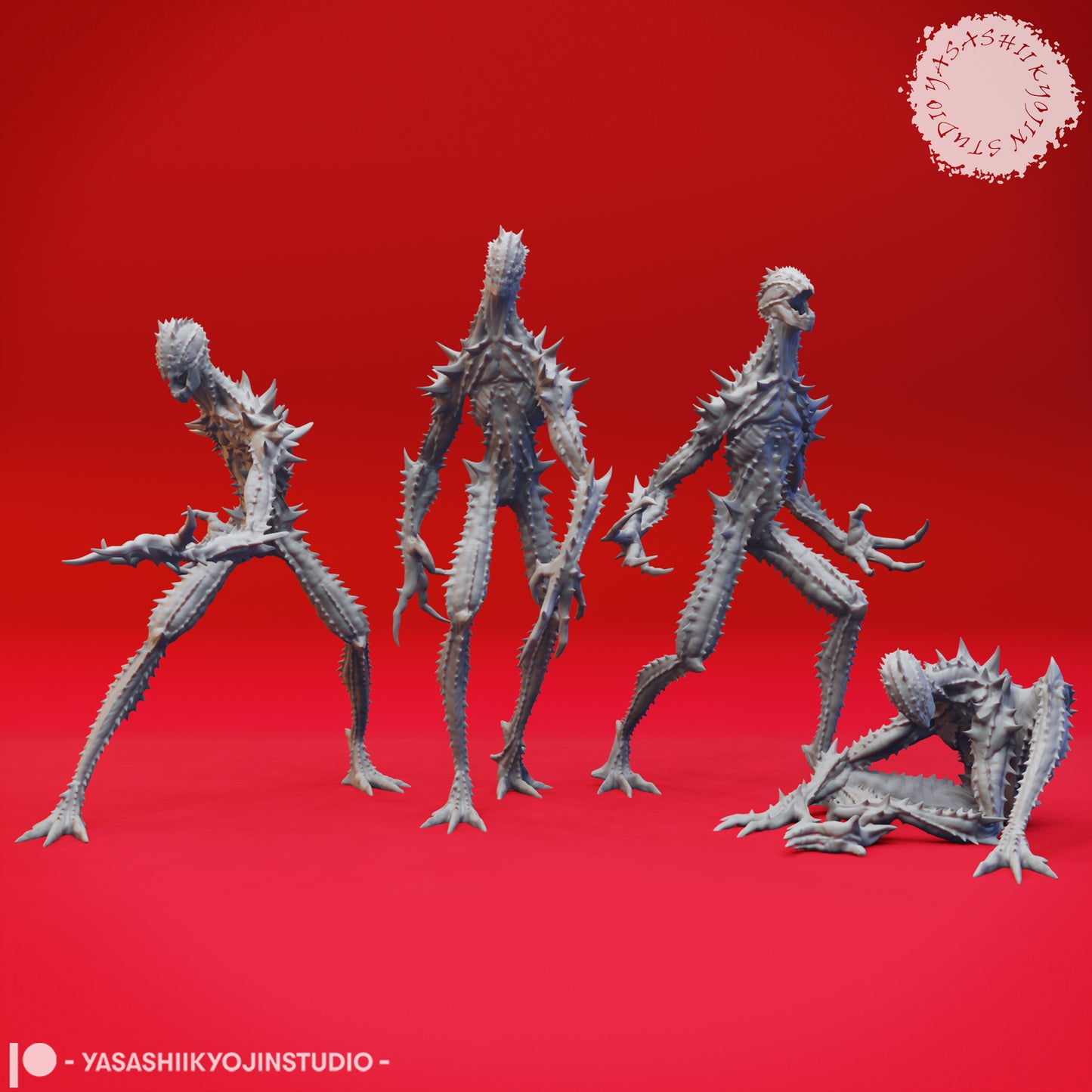 Needle Blights - Bundle - 3D Printed Minis for Tabletop Gaming, Dungeons and Dragons, Pathfinder, Kings of War and other RPG's