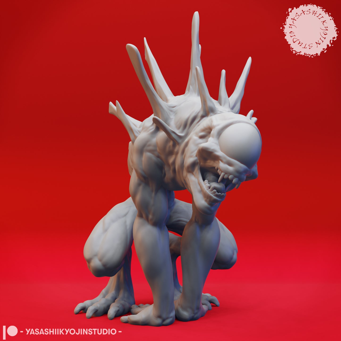 Nothic - Intent - 3D Printed Mini for Tabletop Gaming, Dungeons and Dragons, Pathfinder, Kings of War and other RPG's