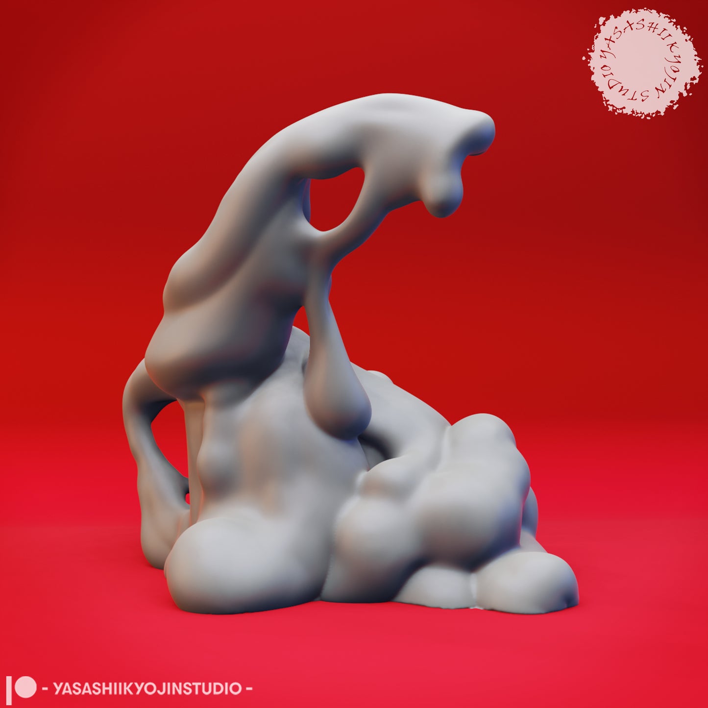 Ochre Jelly - Slimer - Tabletop Miniature (Pre-Supported STL)