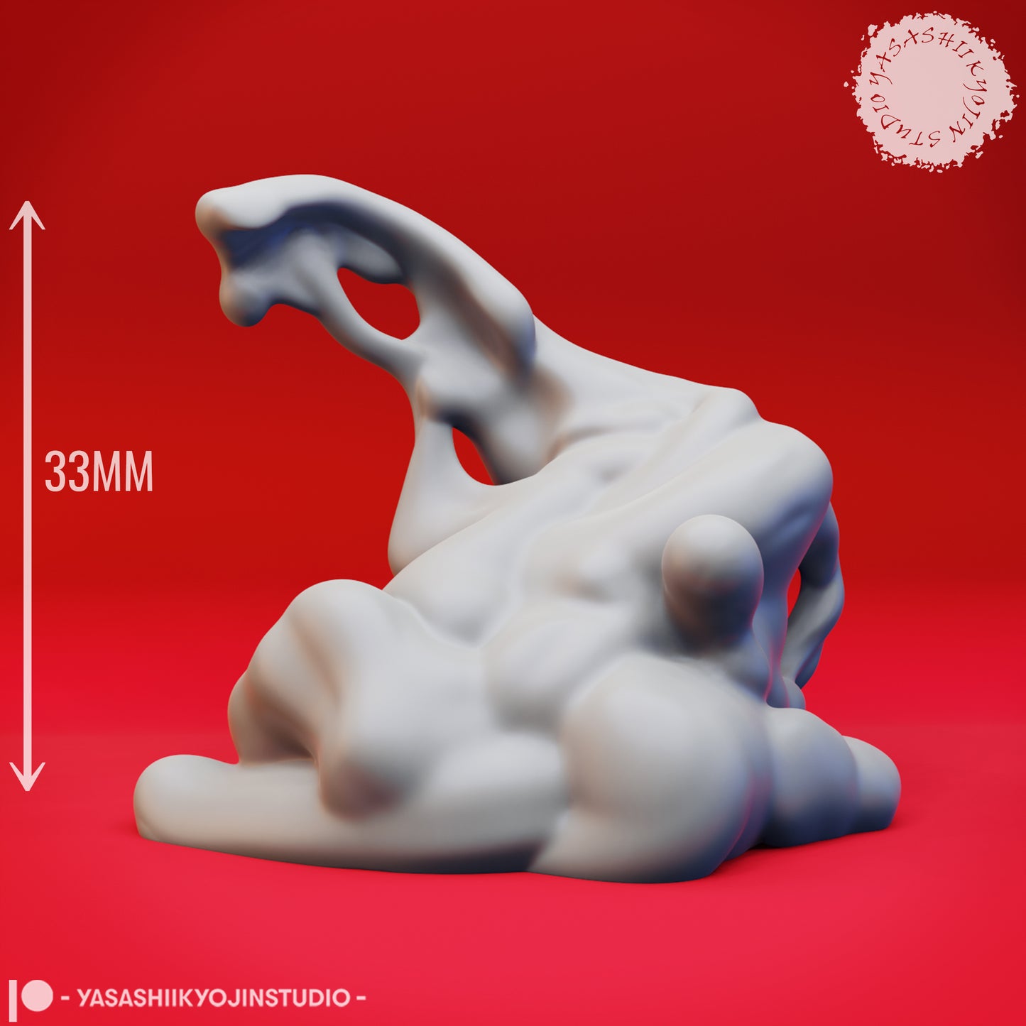 Ochre Jellies - Bundle - 3D Printed Mini for Tabletop Gaming, Dungeons and Dragons, Pathfinder, Kings of War and other RPG's