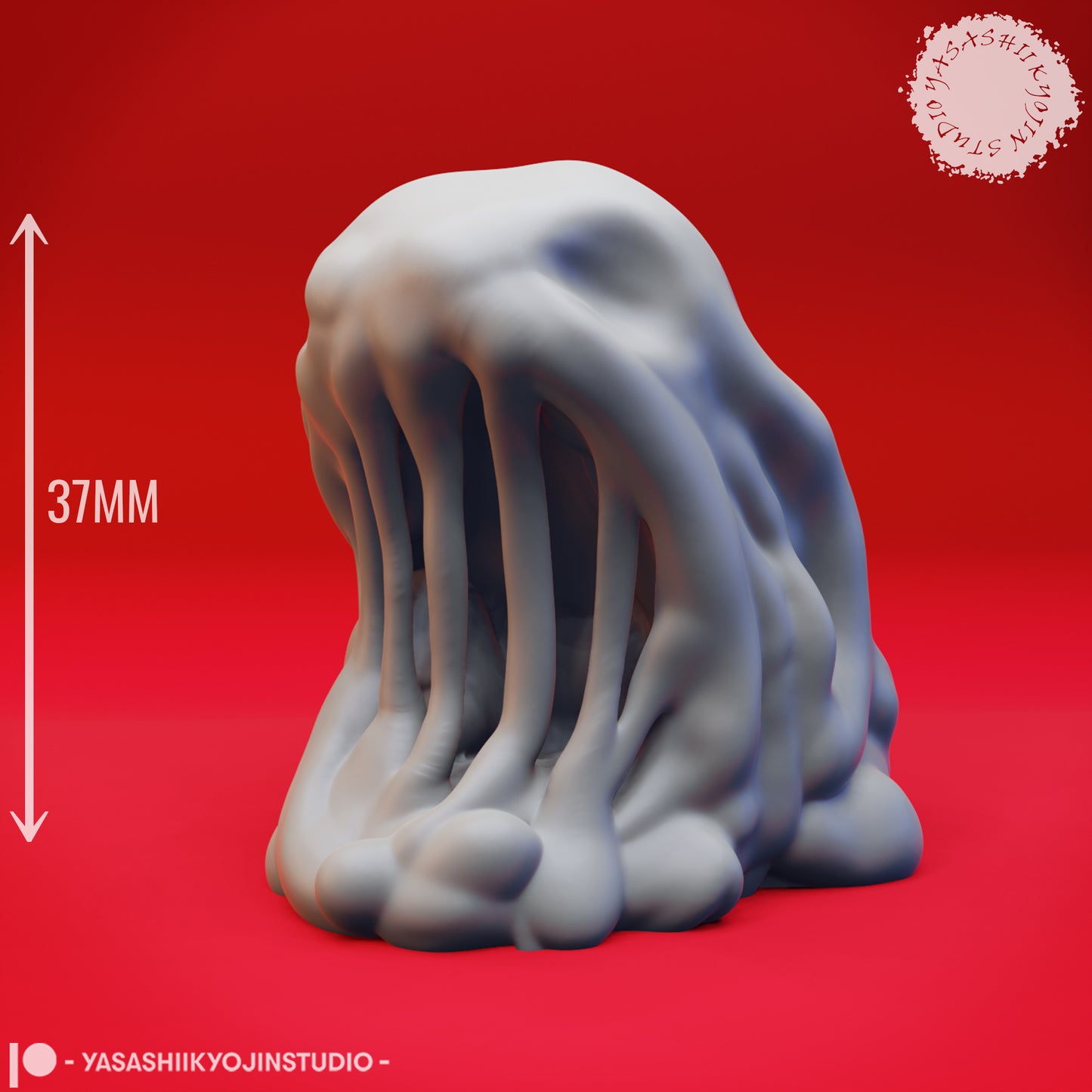 Ochre Jellies - Bundle - 3D Printed Mini for Tabletop Gaming, Dungeons and Dragons, Pathfinder, Kings of War and other RPG's