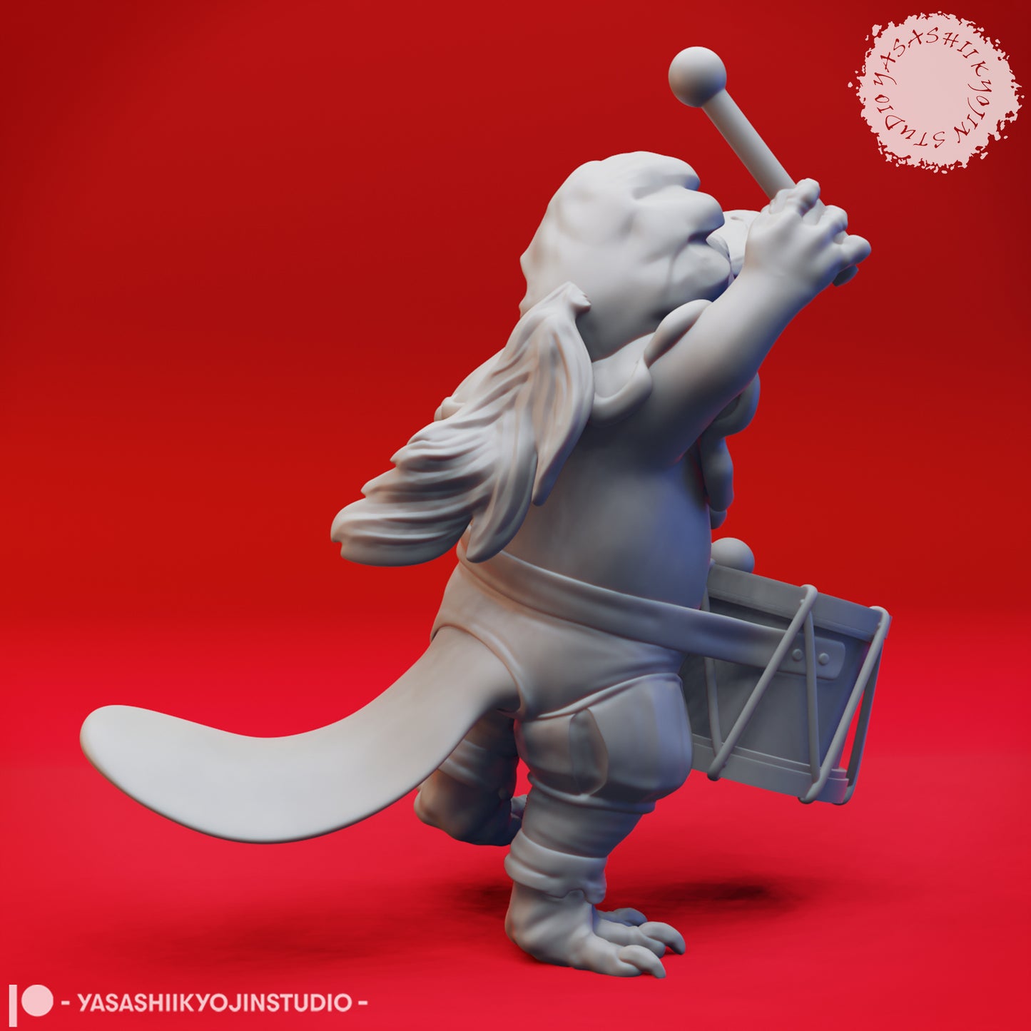 Platy-folk - 3D Printed Mini for Tabletop Gaming, Dungeons and Dragons, Pathfinder, Kings of War and other RPG's
