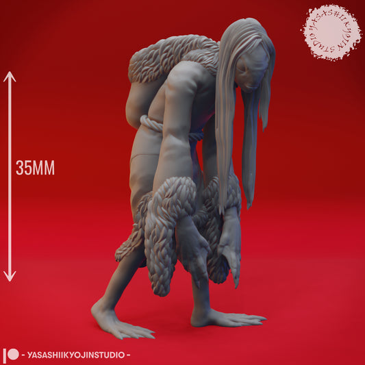 Qalupalik - 3D Printed Mini for Tabletop Gaming, Dungeons and Dragons, Pathfinder, Kings of War and other RPG's