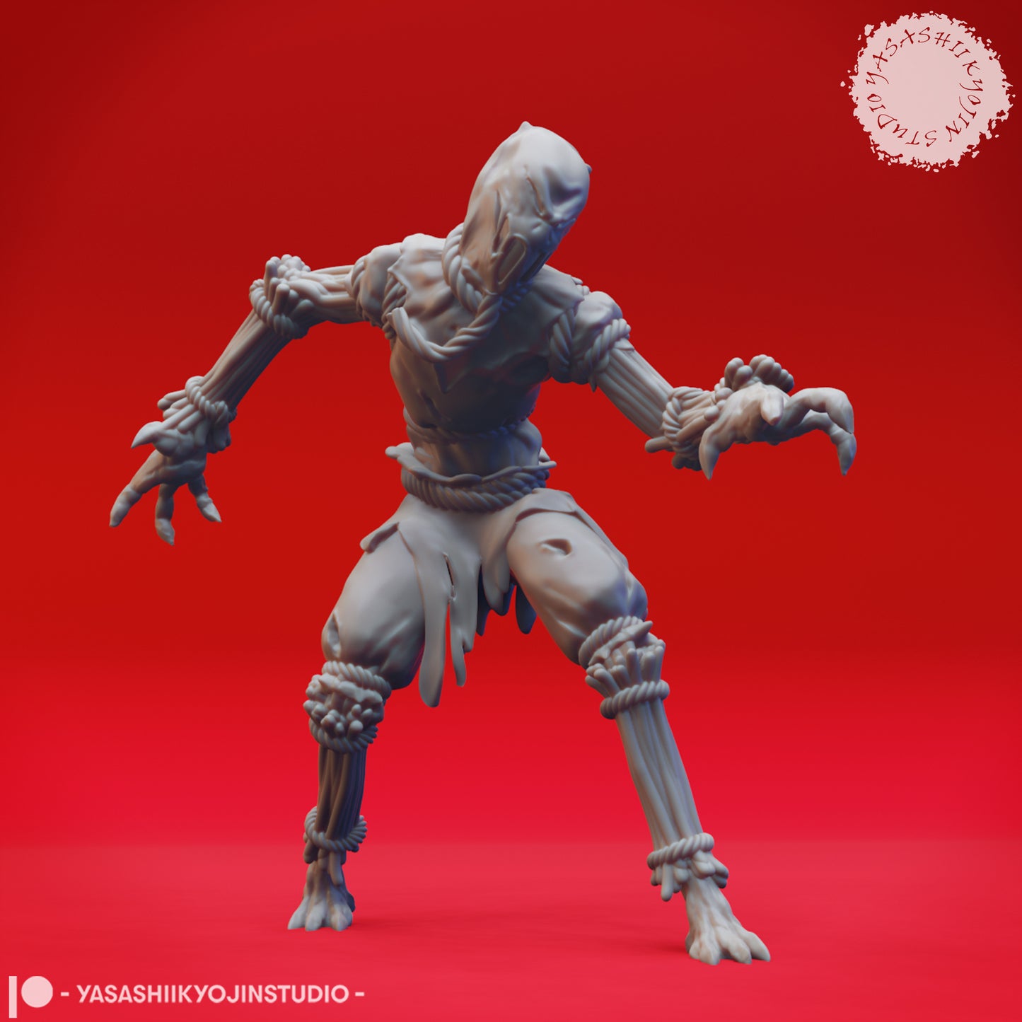 Scarecrow - Active - 3D Printed Minis for Tabletop Gaming, Dungeons and Dragons, Pathfinder, Kings of War and other RPG's