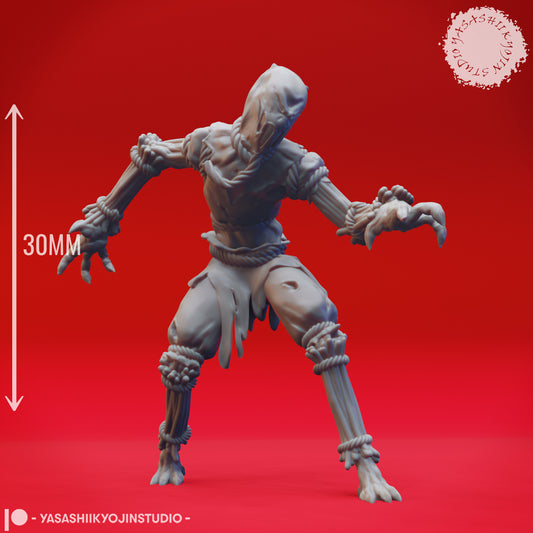 Scarecrow - Active - 3D Printed Minis for Tabletop Gaming, Dungeons and Dragons, Pathfinder, Kings of War and other RPG's