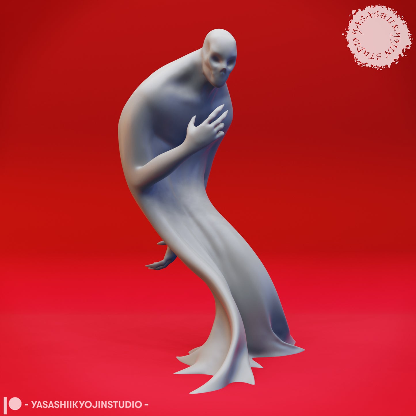 Shadow - Active - 3D Printed Mini for Tabletop Gaming, Dungeons and Dragons, Pathfinder, Kings of War and other RPG's