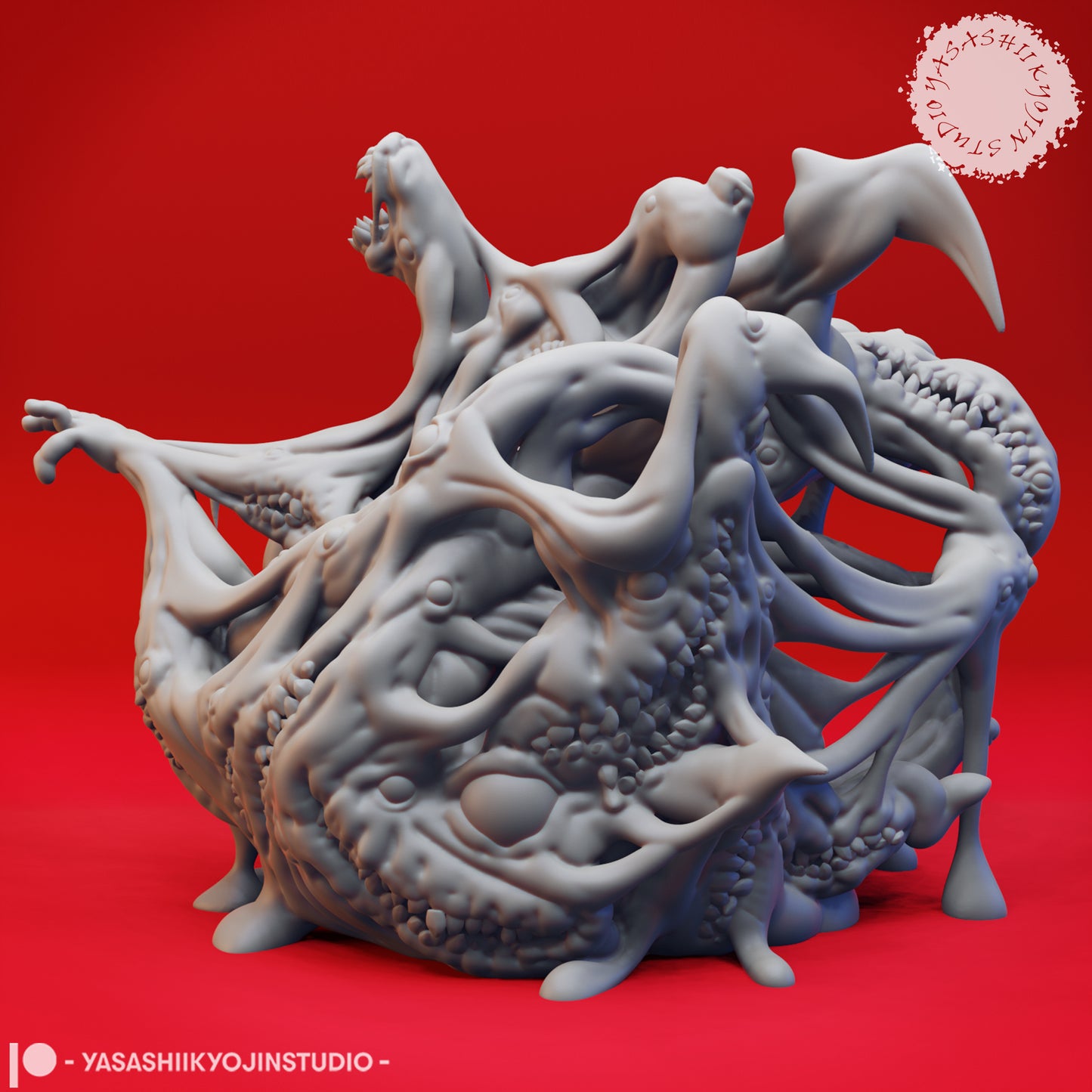 Shoggoth - 3D Printed Mini for Tabletop Gaming, Dungeons and Dragons, Pathfinder, Kings of War and other RPG's