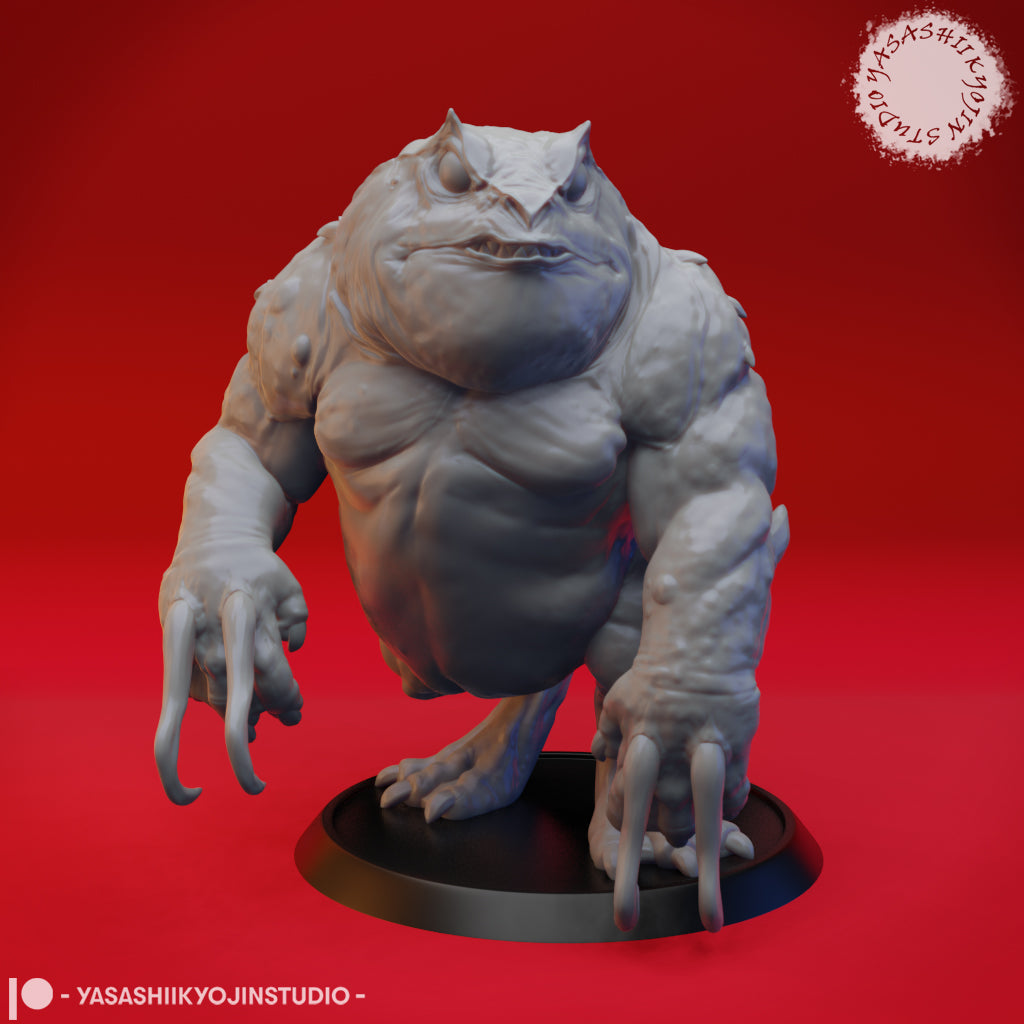 Slaad - Blue - 3D Printed Mini for Tabletop Gaming, Dungeons and Dragons, Pathfinder, Kings of War and other RPG's