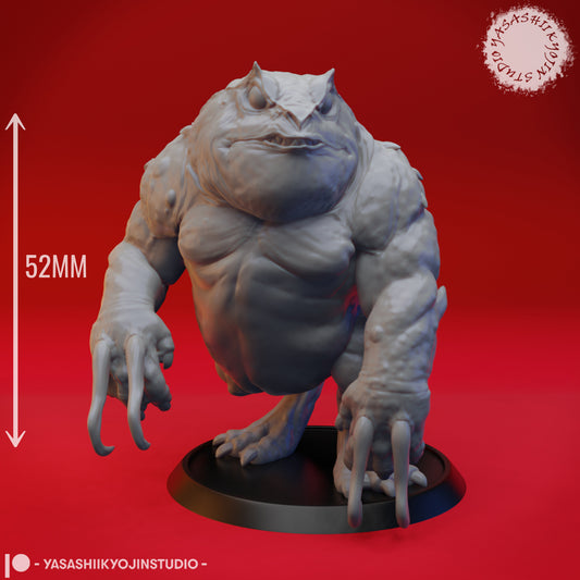 Slaad - Blue - 3D Printed Mini for Tabletop Gaming, Dungeons and Dragons, Pathfinder, Kings of War and other RPG's