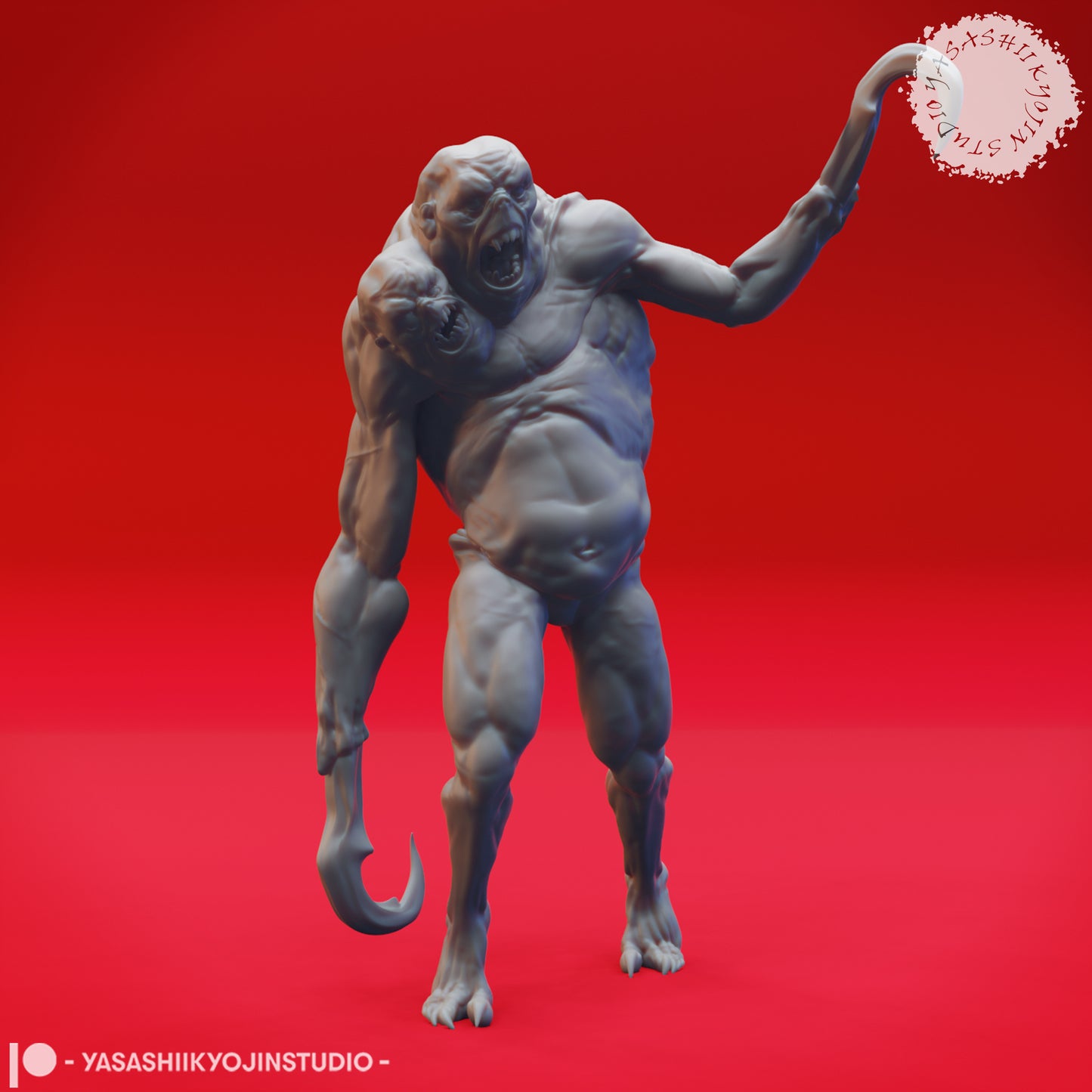 Sorrowsworn - The Angry - 3D Printed Mini for Tabletop Gaming, Dungeons and Dragons, Pathfinder, Kings of War and other RPG's