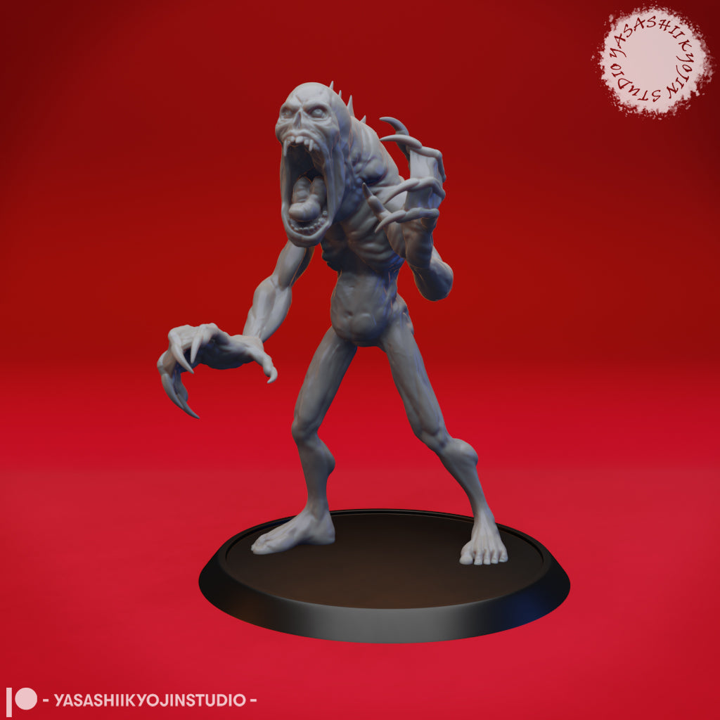 Sorrowsworn - The Hungry - 3D Printed Mini for Tabletop Gaming, Dungeons and Dragons, Pathfinder, Kings of War and other RPG's