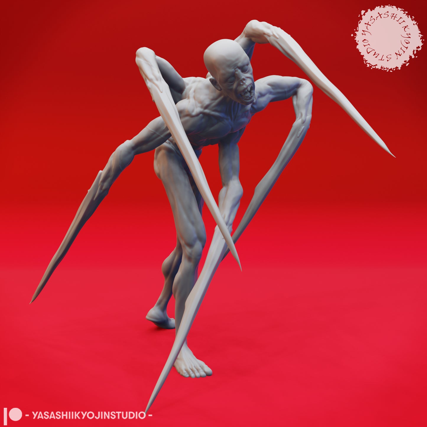 Sorrowsworn - The Lost - 3D Printed Mini for Tabletop Gaming, Dungeons and Dragons, Pathfinder, Kings of War and other RPG's