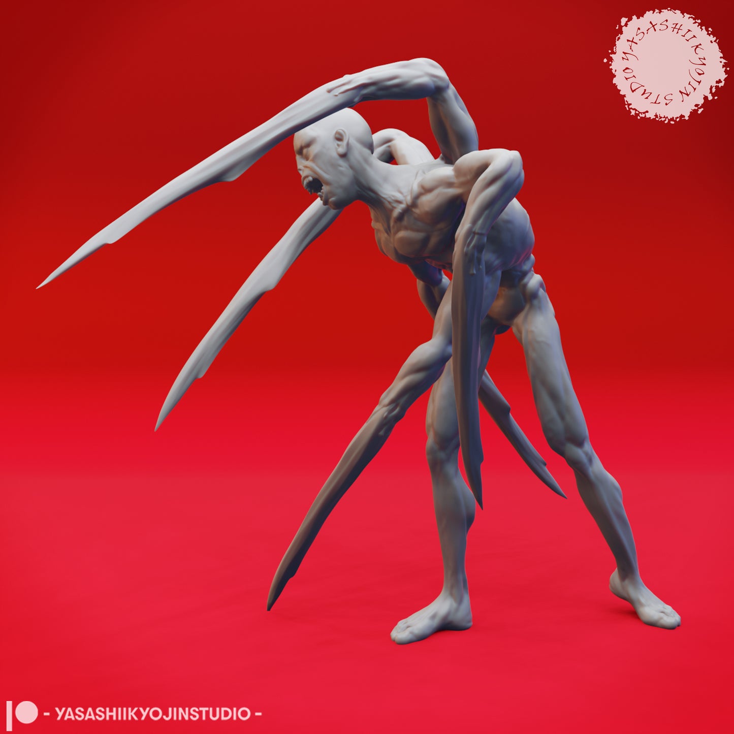 Sorrowsworn - The Lost - 3D Printed Mini for Tabletop Gaming, Dungeons and Dragons, Pathfinder, Kings of War and other RPG's