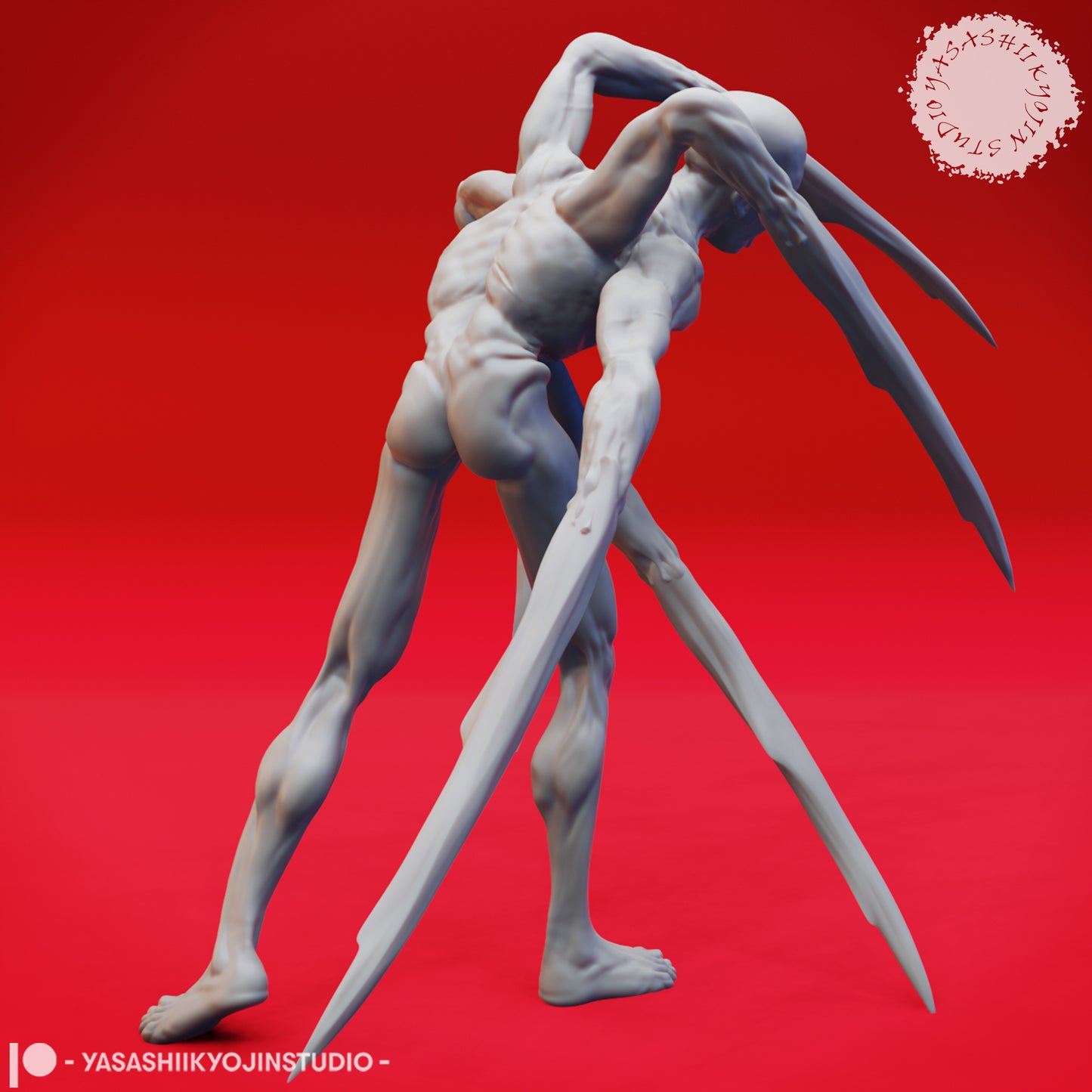 Sorrowsworn - The Lost - 3D Printed Mini for Tabletop Gaming, Dungeons and Dragons, Pathfinder, Kings of War and other RPG's