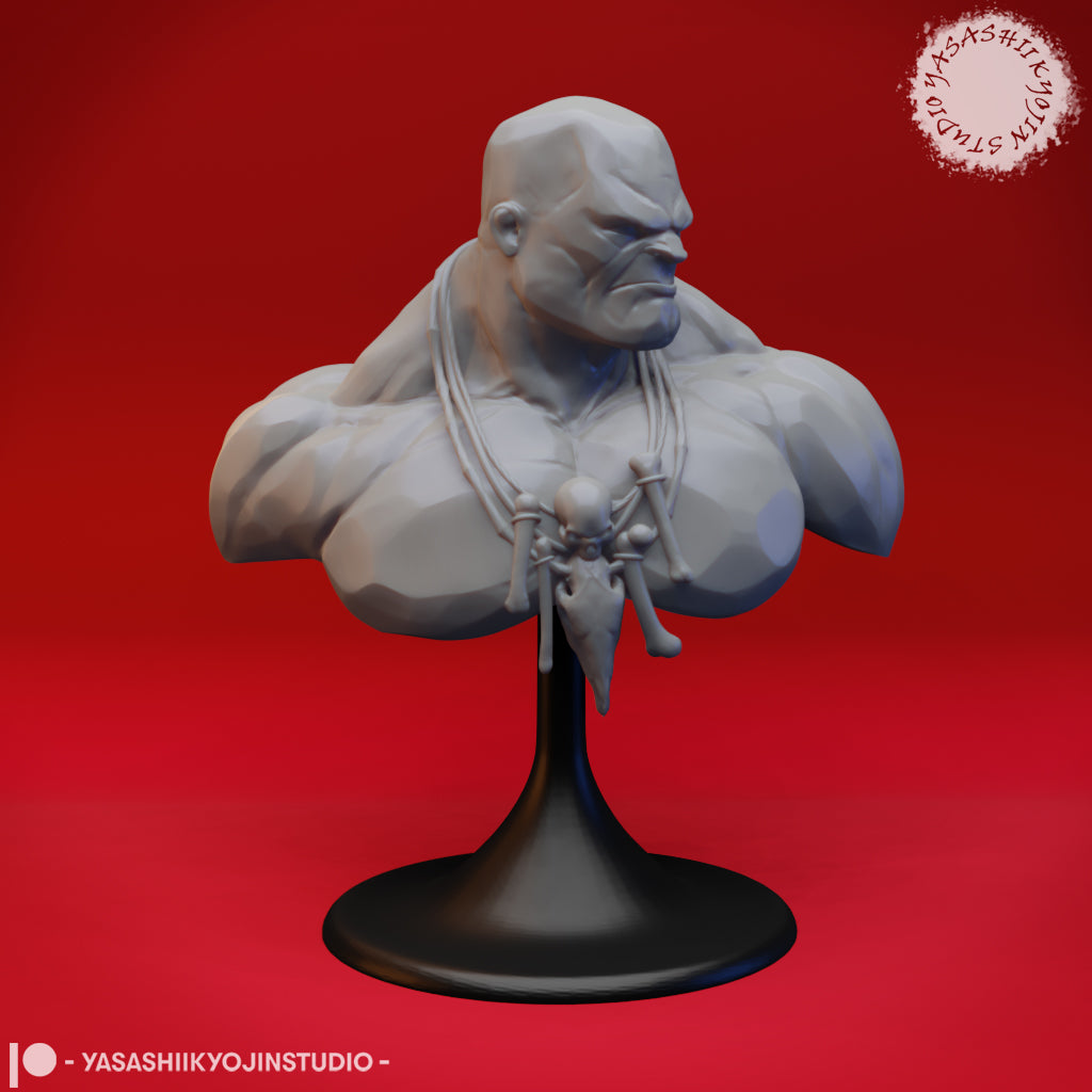 Stone Giant - Bust - 3D Printed Bust for Tabletop Gaming, Dungeons and Dragons, Pathfinder, Kings of War and other RPG's