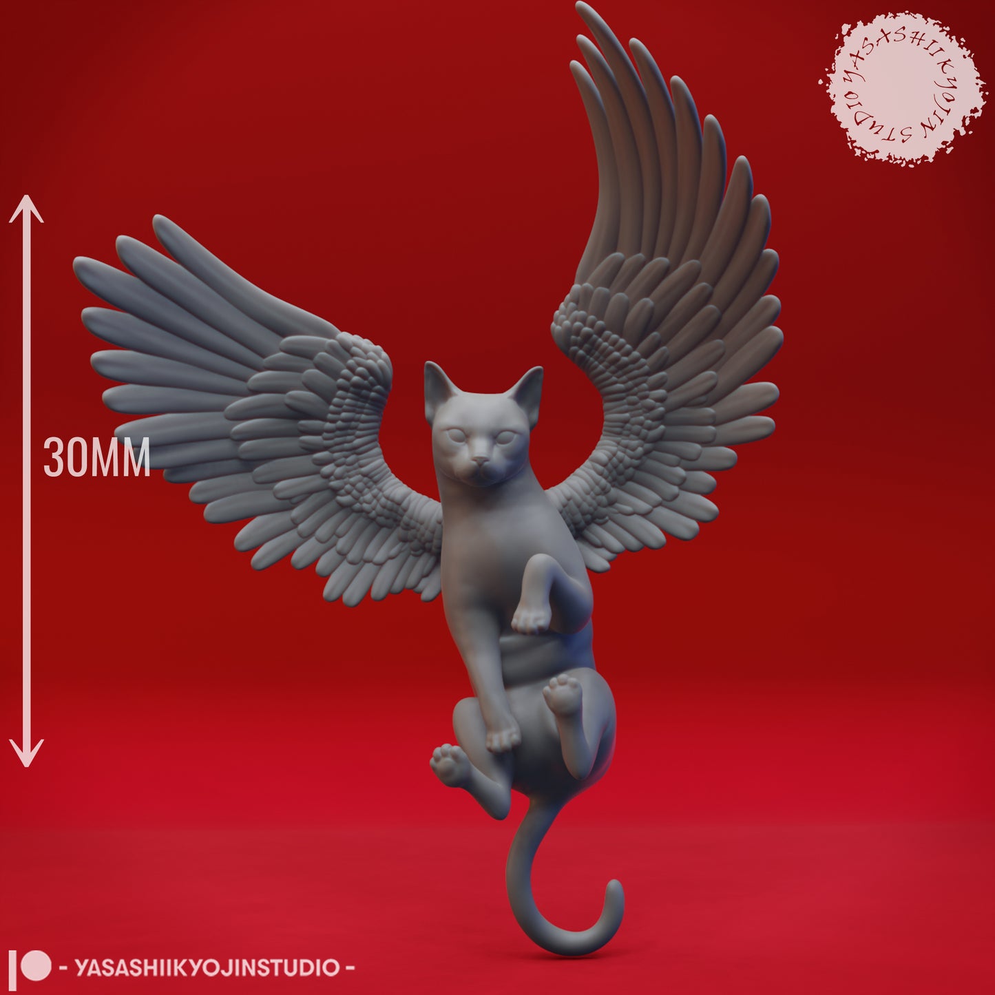 Tressym Litter - Bundle - 3D Printed Mini for Tabletop Gaming, Dungeons and Dragons, Pathfinder, Kings of War and other RPG's