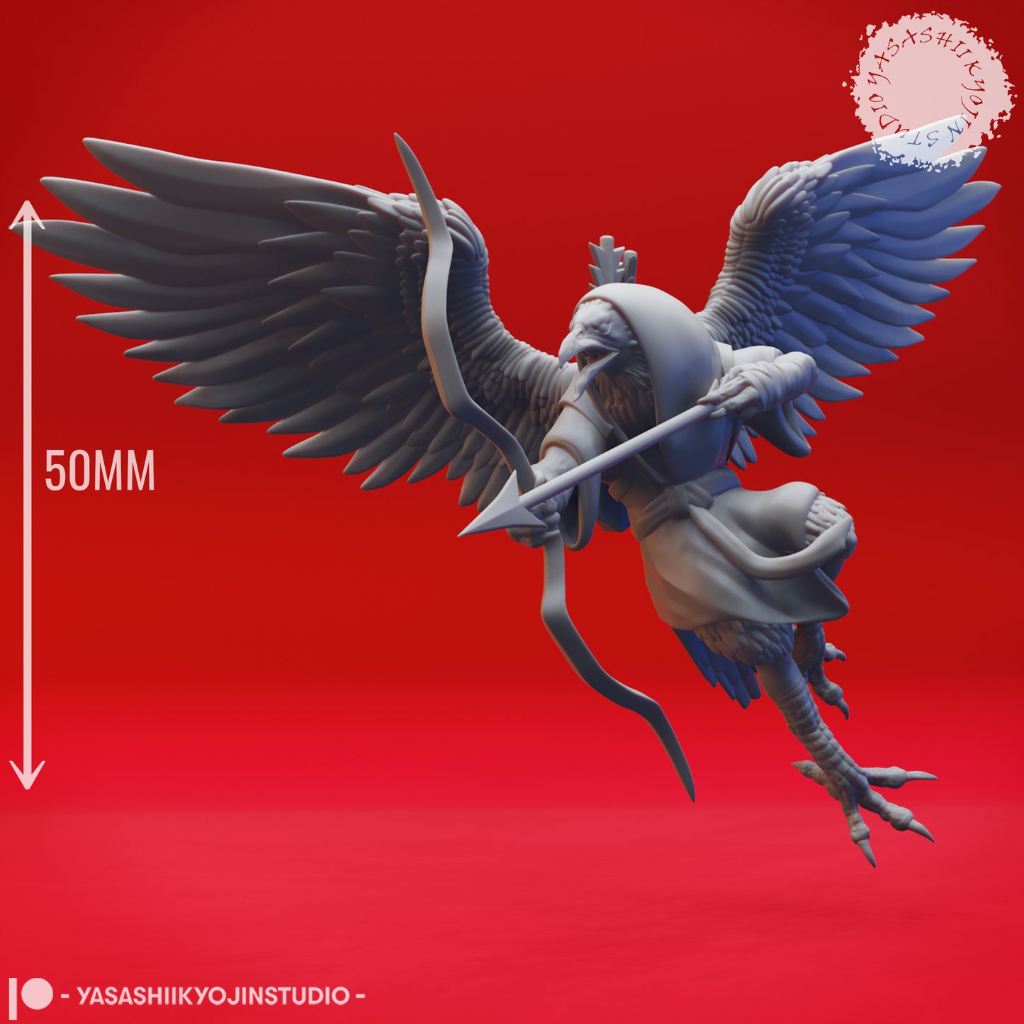 Kindness of Wereravens - Bundle - 3D Printed Minis for Tabletop Gaming, Dungeons and Dragons, Pathfinder, Kings of War and other RPG's