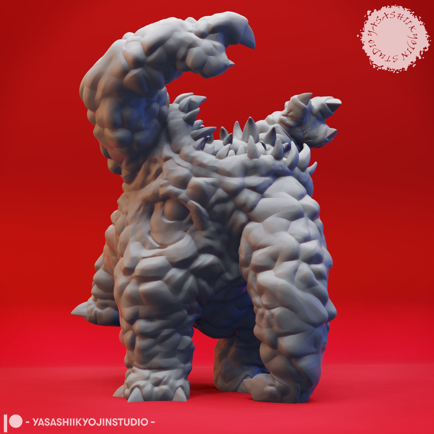Xorn - 3D Printed Mini for Tabletop Gaming, Dungeons and Dragons, Pathfinder, Kings of War and other RPG's