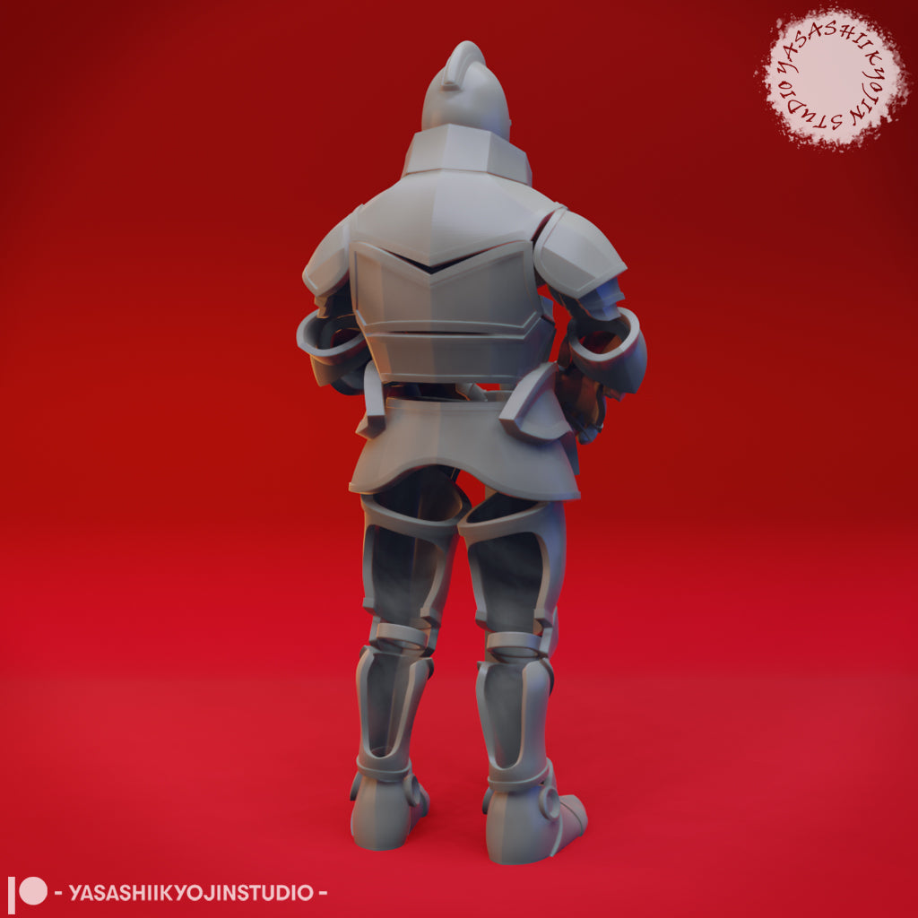 Animated Armor - Tabletop Miniature STL