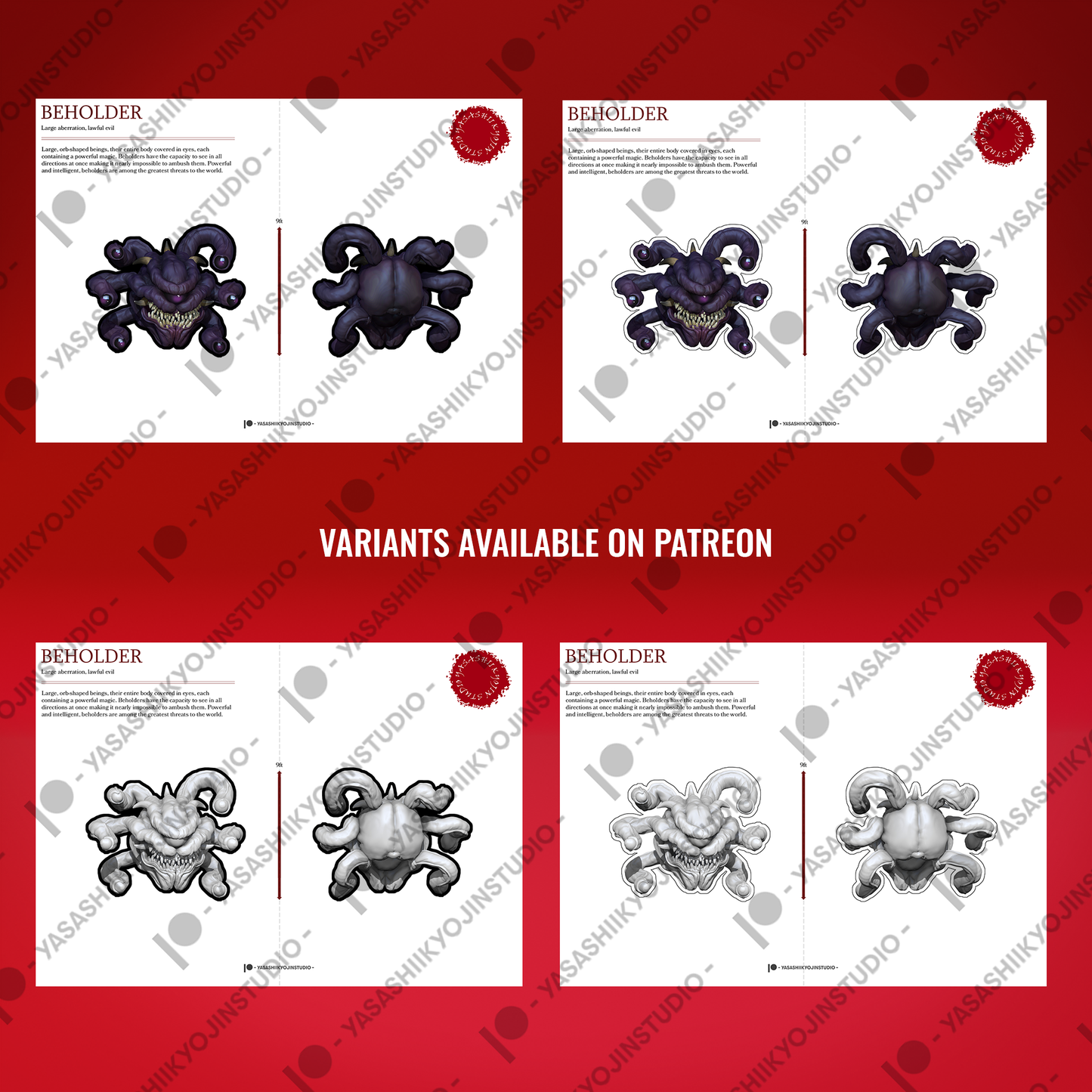 Beholder - Paper Mini Sample