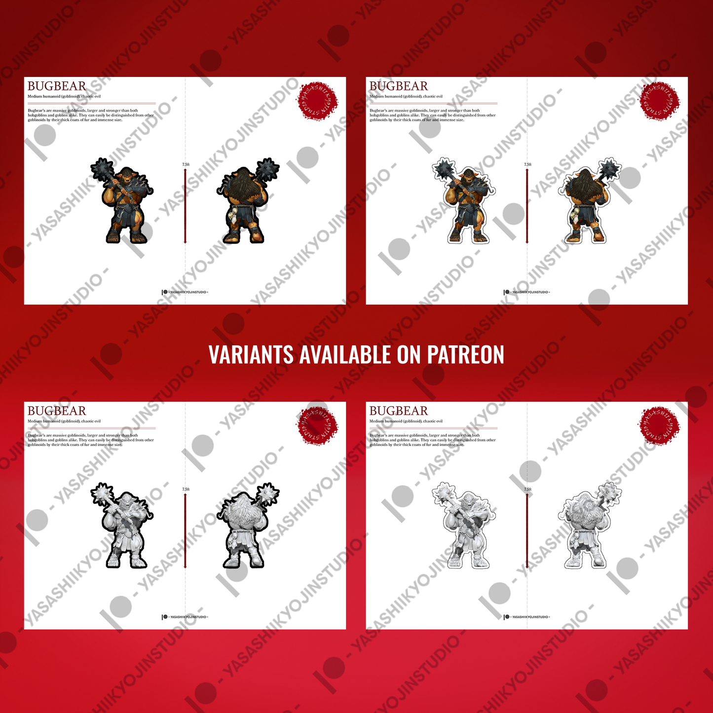 Bugbear - Paper Mini Sample