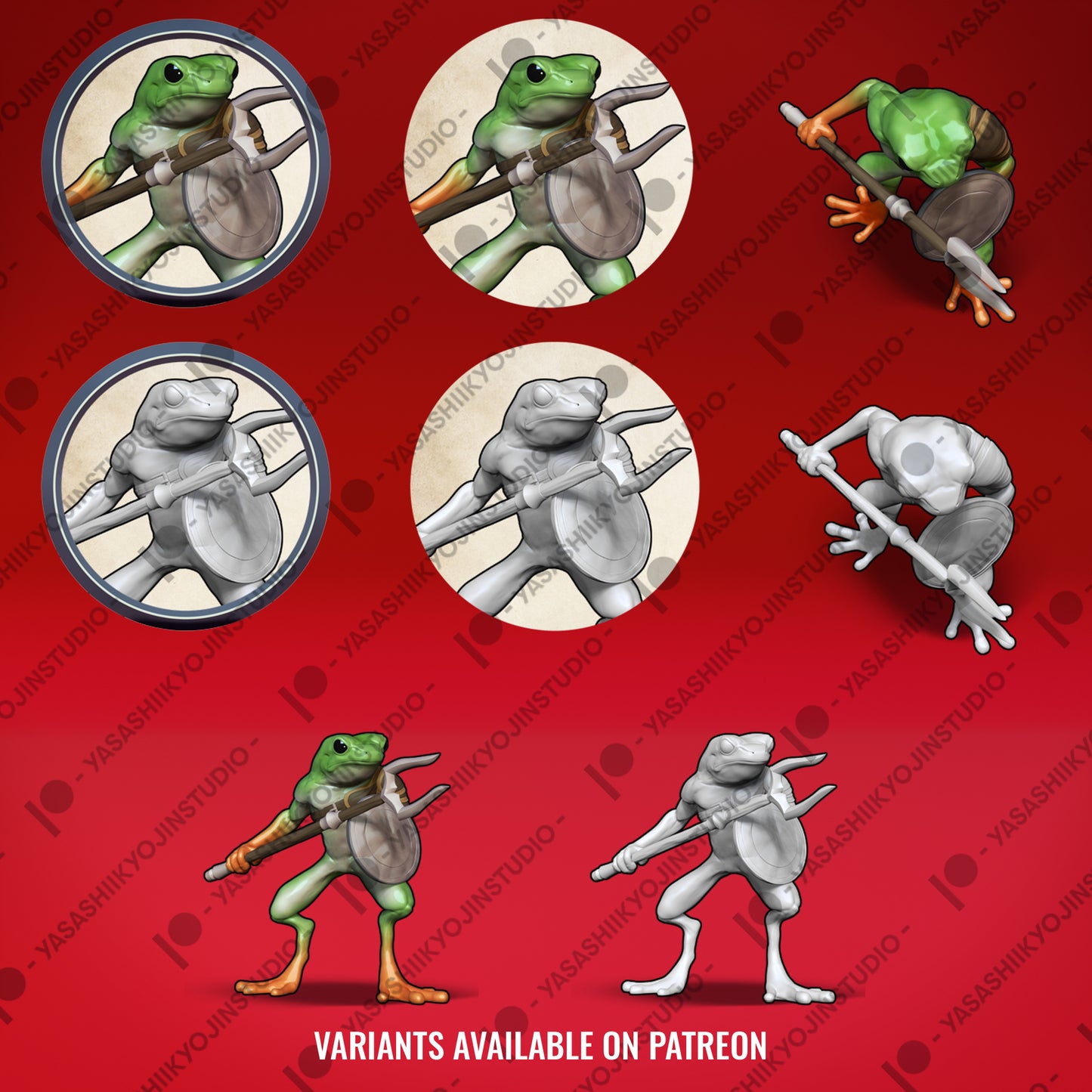 Bullywug - VTT Token Sample