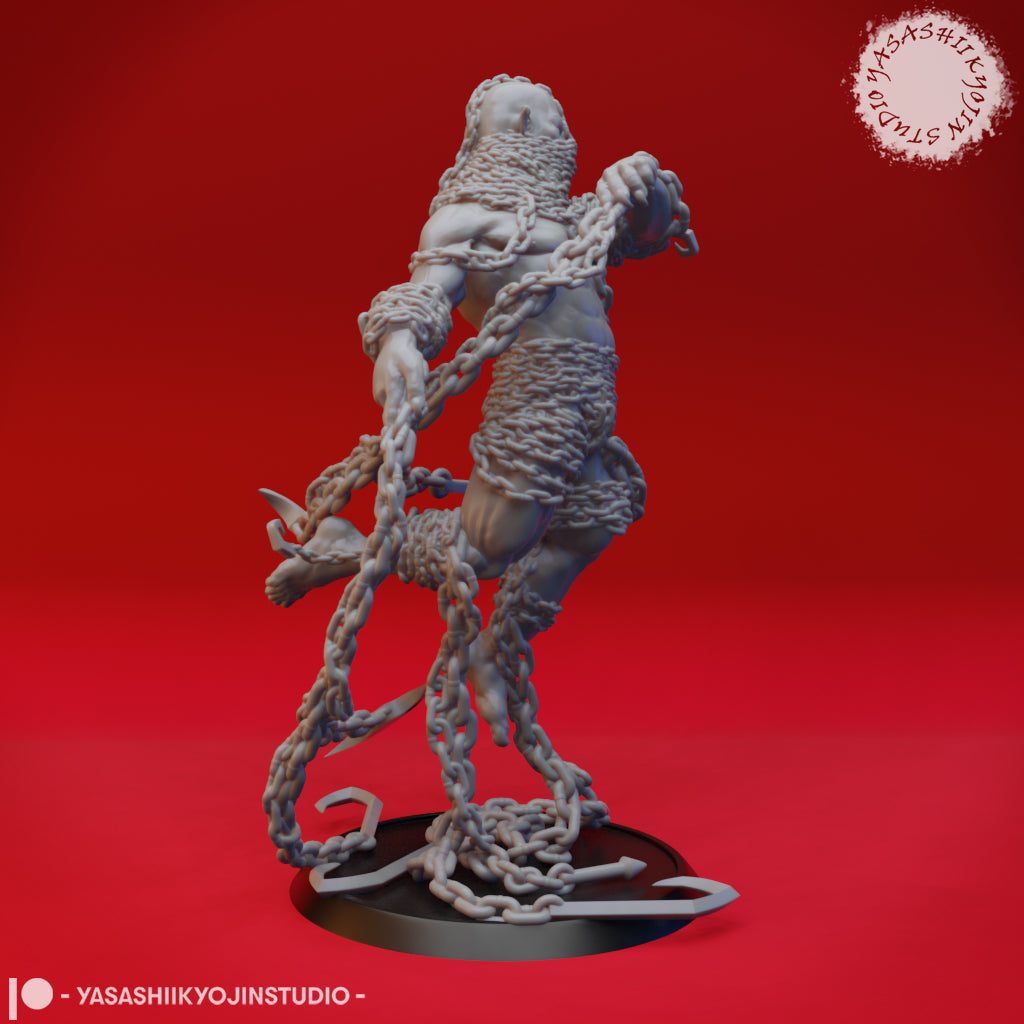 Chain Devil - Tabletop Miniature (Pre-Supported STL)