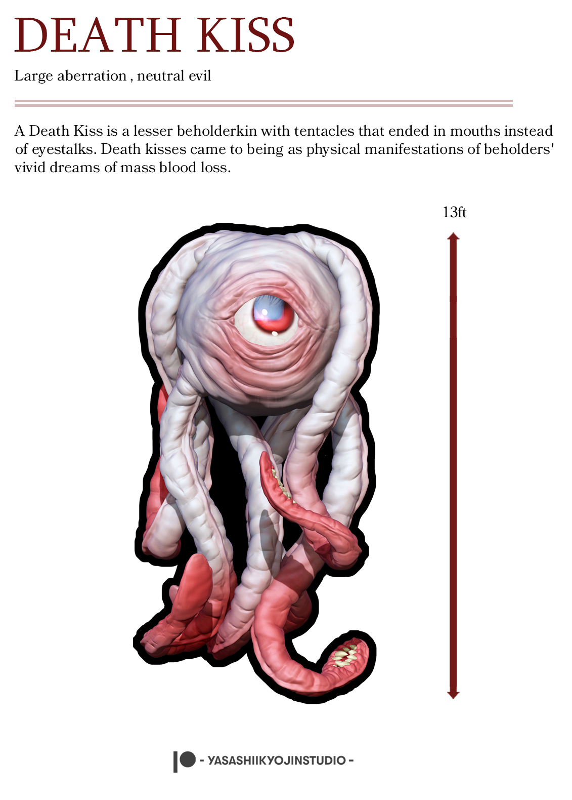 Blood Tyrant - Paper Mini Sample