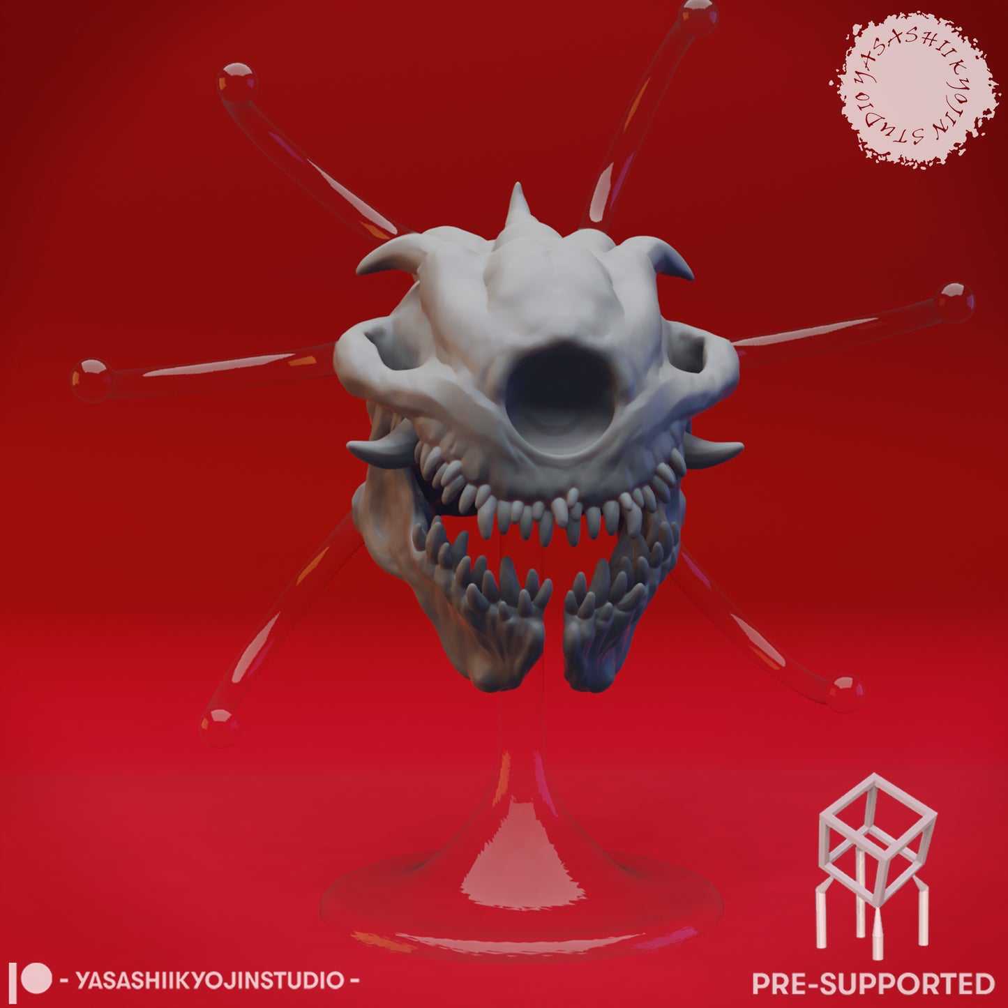 Death Tyrant - Tabletop Miniature (Pre-Supported STL)