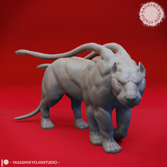 Displacer Beast - Tabletop Miniature STL
