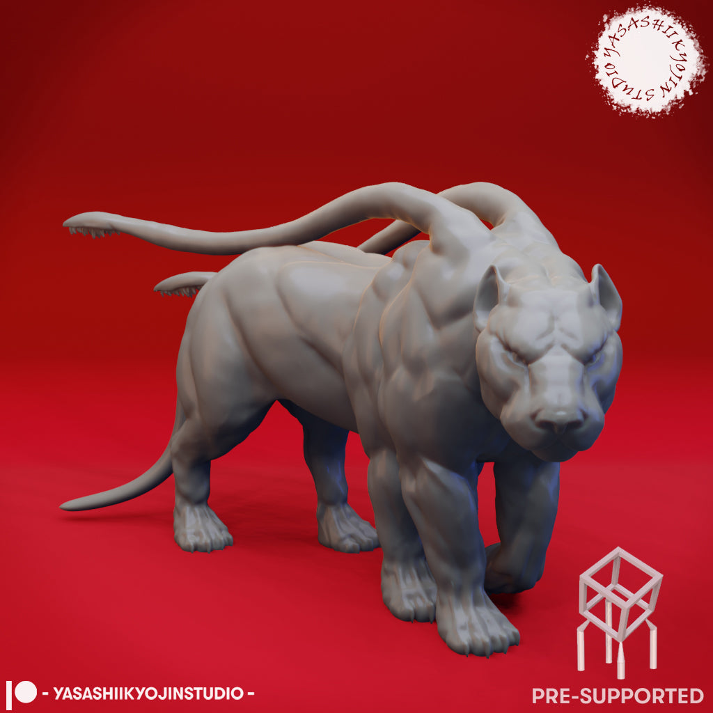 Displacer Beast - Tabletop Miniature (Pre-Supported STL)