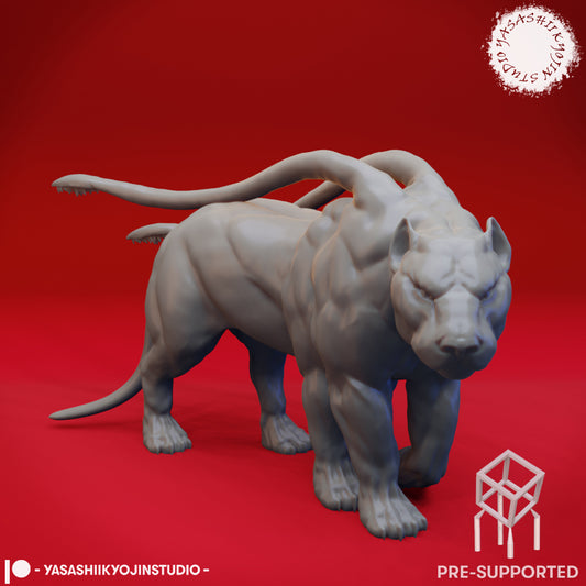 Displacer Beast - Tabletop Miniature (Pre-Supported STL)