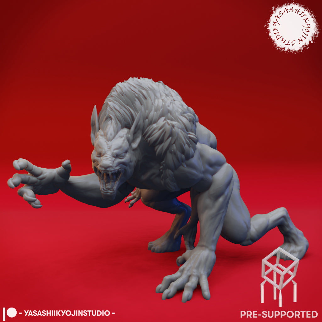 Draegloth - Tabletop Miniature (Pre-Supported STL)