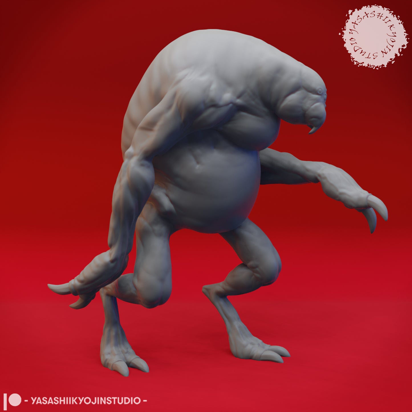 Ettercap - Alert - Tabletop Miniature (Pre-Supported STL)