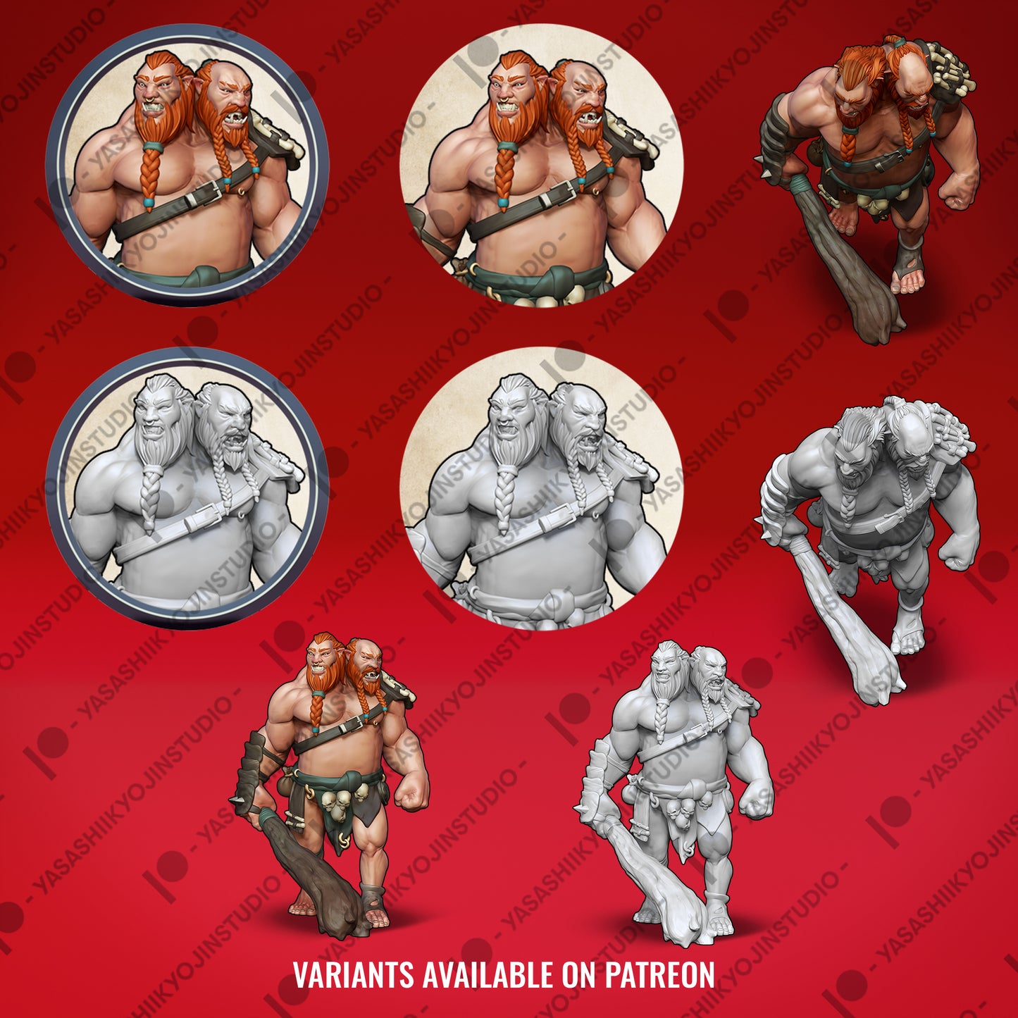 Ettin - VTT Token Sample