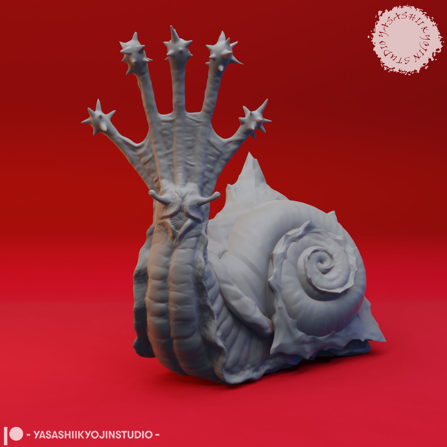 Flail Snail - Tabletop Miniature STL