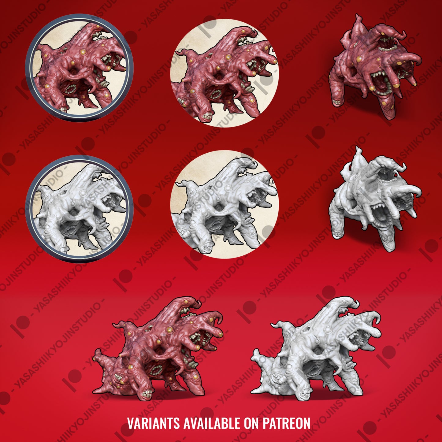 Gibbering Mouther - VTT Token Sample