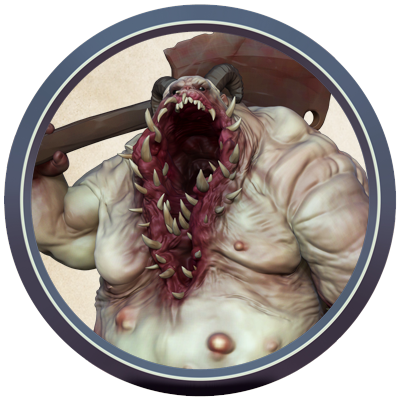 Gluttony Demon - VTT Token Sample