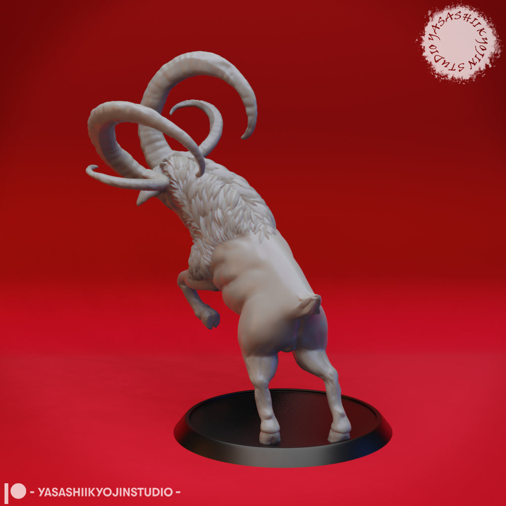Giant Goat - Tabletop Miniature STL